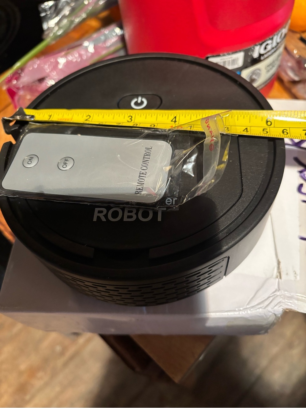 Black Compact Robot 3 in one with Remote